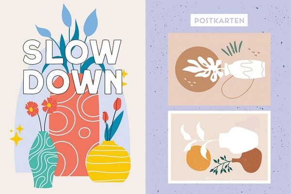Produktbild: Flow&reg; Ausmalbuch. Floral Edition