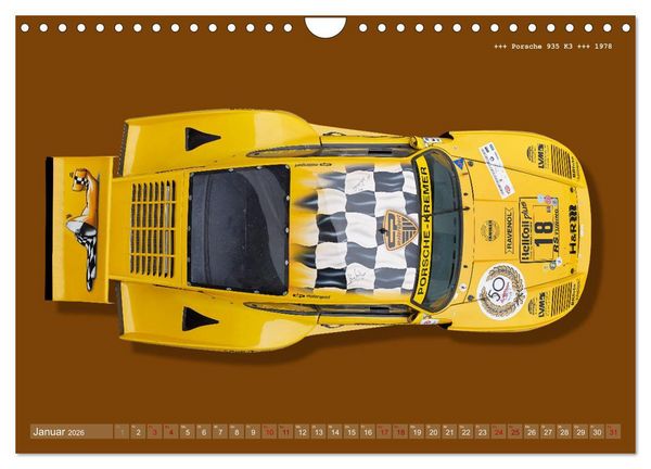 Produktbild: Tourenwagen Classics (Wandkalender 2026 DIN A4 quer), CALVENDO Monatskalender