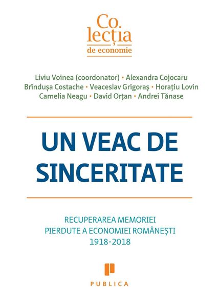 Produktbild: Un veac de sinceritate