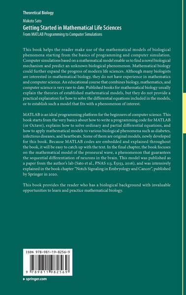 Produktbild: Getting Started in Mathematical Life Sciences