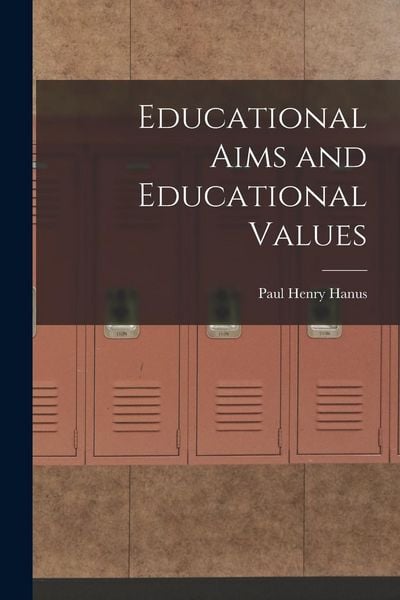 Produktbild: Educational Aims and Educational Values