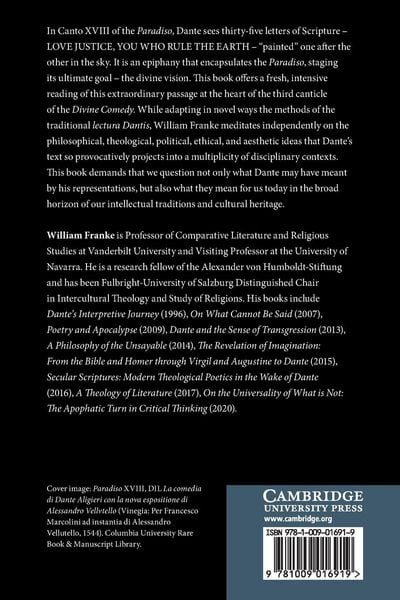 Produktbild: The Divine Vision of Dante's Paradiso