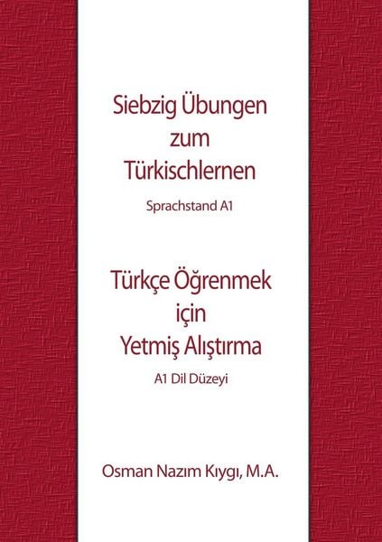 Produktbild: Siebzig &Uuml;bungen zum T&uuml;rkischlernen