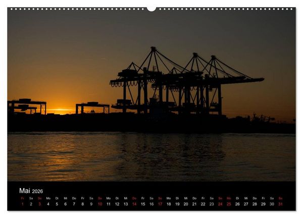 Produktbild: Mein Hamburg (hochwertiger Premium Wandkalender 2026 DIN A2 quer), Kunstdruck in Hochglanz