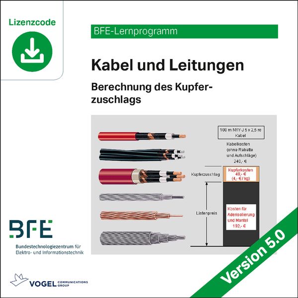 Produktbild: Kabel und Leitungen