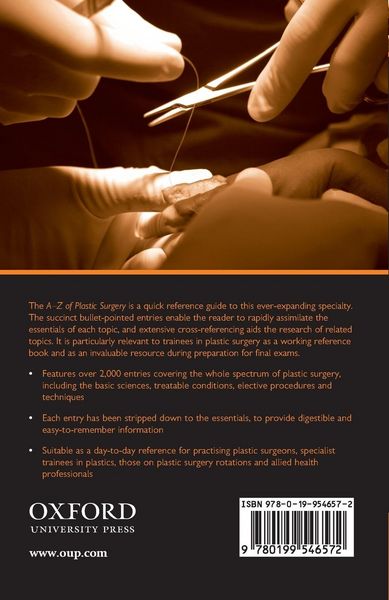 Produktbild: A-Z of Plastic Surgery