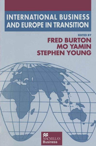 Produktbild: International Business and Europe in Transition