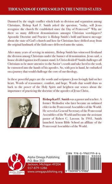 Produktbild: Apostolic Doctrine And Practice