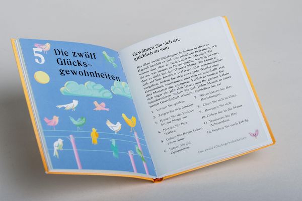 Produktbild: Das kleine Buch zum Gl&uuml;cklichsein