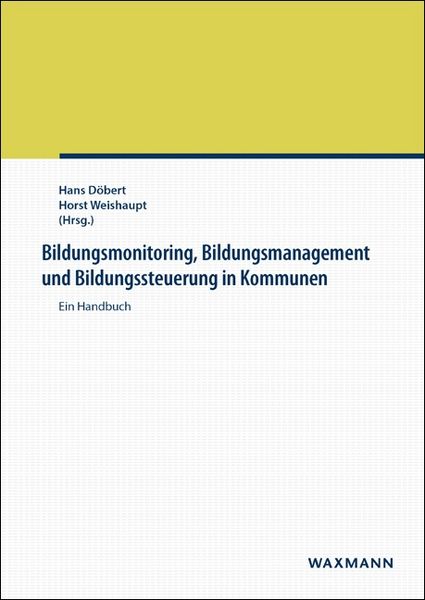 Produktbild: Bildungsmonitoring, Bildungsmanagement und Bildungssteuerung in Kommunen