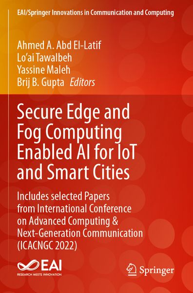 Produktbild: Secure Edge and Fog Computing Enabled AI for IoT and Smart Cities