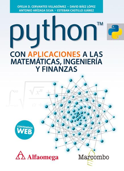 Produktbild: Python con aplicaciones a las matem&aacute;ticas, ingenier&iacute;a y finanzas