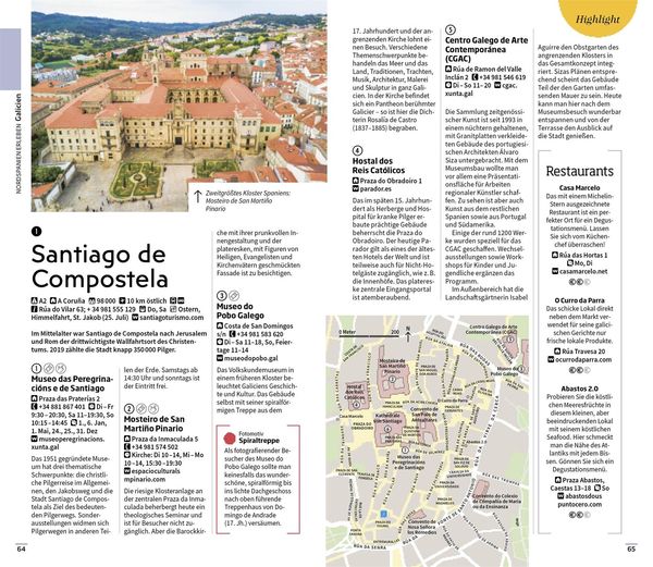 Produktbild: Vis-&agrave;-Vis Reisef&uuml;hrer Nordspanien