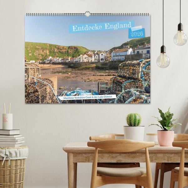 Produktbild: Entdecke England (Wandkalender 2026 DIN A2 quer), CALVENDO Monatskalender