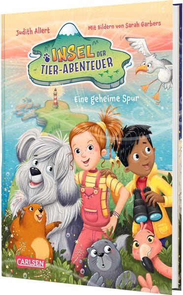 Insel der Tier-Abenteuer 1: Eine geheime Spur, Gebundene Ausgabe von Judith Allert, Carlsen, 9783551654762