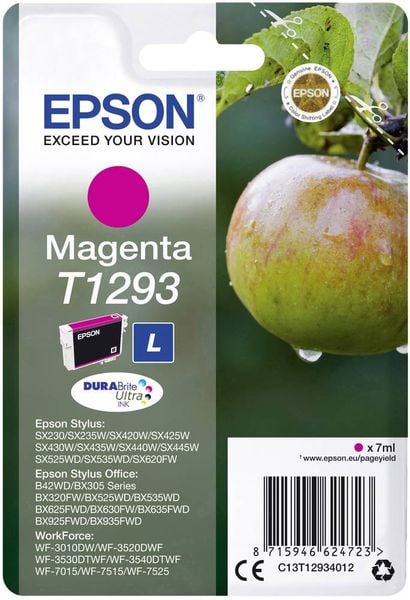 Epson Druckerpatrone T1293 Original Magenta C13T12934012