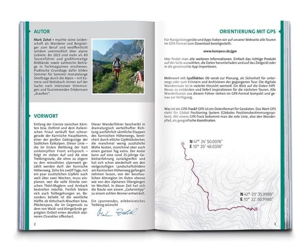 Produktbild: KOMPASS Wanderf&uuml;hrer Karnischer H&ouml;henweg, Von Th&ouml;rl-Maglern nach Sillian, Mit Varianten und Gipfeln, 28 Touren