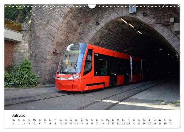 Produktbild: Stra&szlig;enbahnen in Europa (Wandkalender 2027 DIN A3 quer), CALVENDO Monatskalender