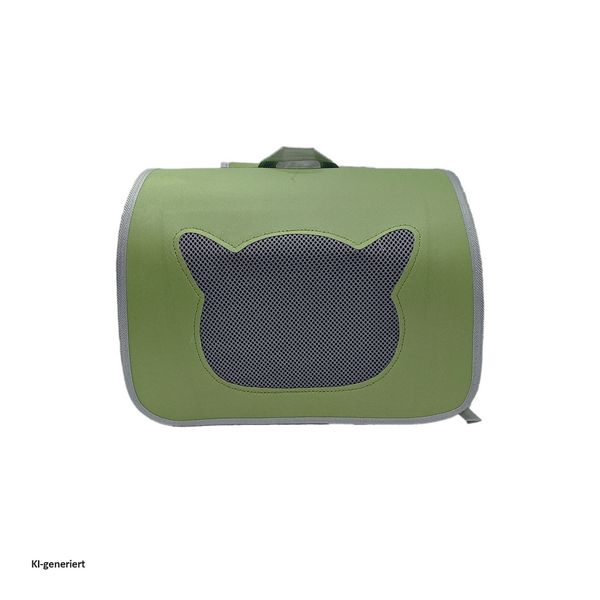 Produktbild: HTI-Living Katzentransporttasche mit Sichtfenster Transporttasche Katze