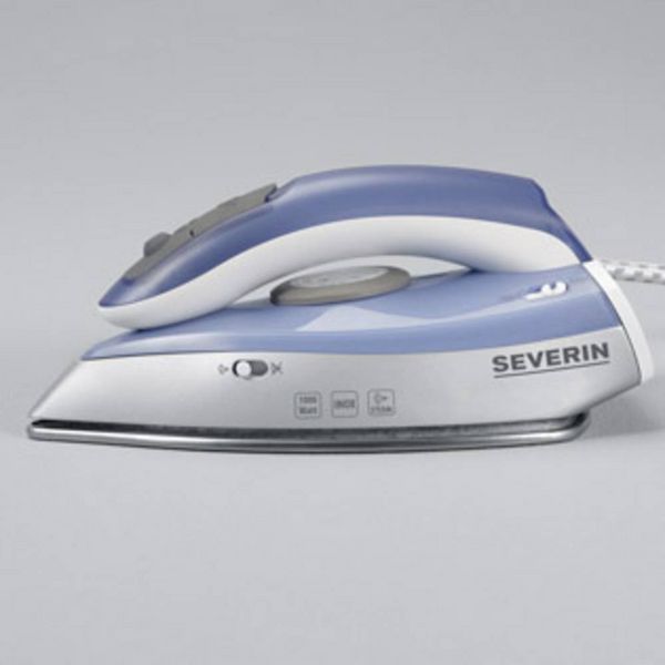 Produktbild: Severin BA 3234 Reiseb&uuml;geleisen Silber-Blau 1000W