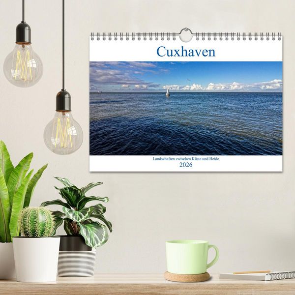 Produktbild: Cuxhaven, Landschaften zwischen K&uuml;ste und Heide (Wandkalender 2026 DIN A4 quer), CALVENDO Monatskalender