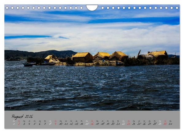 Produktbild: Peru 2026 (Wandkalender 2026 DIN A4 quer), CALVENDO Monatskalender