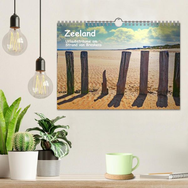 Produktbild: Zeeland - Urlaubstr&auml;ume am Strand von Breskens (Wandkalender 2026 DIN A4 quer), CALVENDO Monatskalender