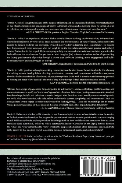 Produktbild: Curriculum on the Edge of Survival