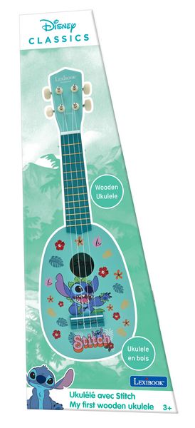 Produktbild: Bluey Holz-Ukulele mit Nylonsaiten - 53 cm