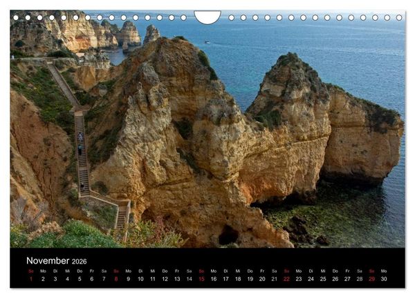 Produktbild: Glanzlichter Portugals (Wandkalender 2026 DIN A4 quer), CALVENDO Monatskalender