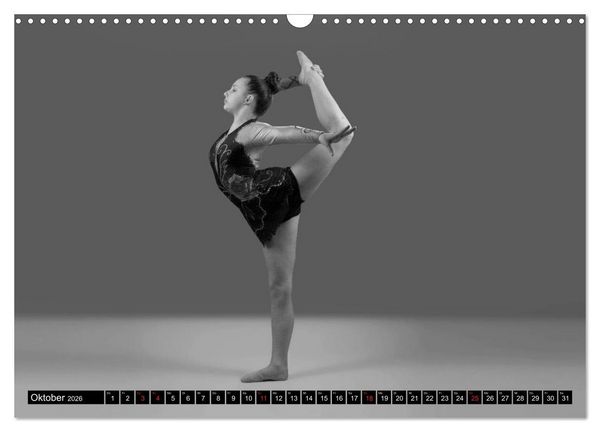 Produktbild: Rhythmisch Sportgymnastik - Alyssa (Wandkalender 2026 DIN A3 quer), CALVENDO Monatskalender