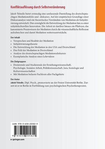 Produktbild: Konfliktaufl&ouml;sung durch Selbstver&auml;nderung