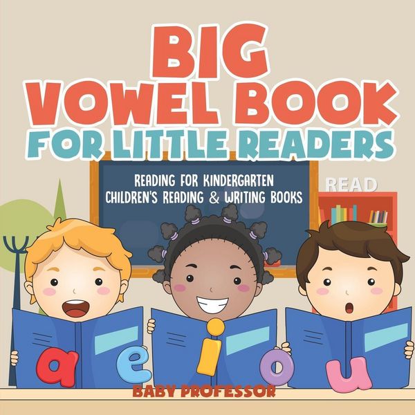 Produktbild: Big Vowel Book for Little Readers - Reading for Kindergarten | Children's Reading & Writing Books