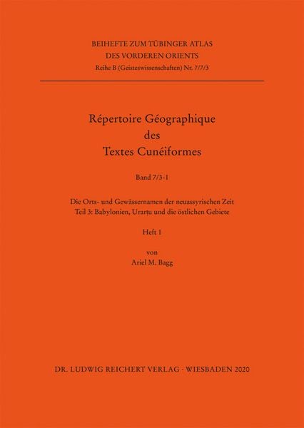 Produktbild: Die Orts- und Gew&auml;ssernamen der neuassyrischen Zeit