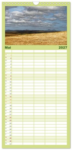 Produktbild: Familienplaner 2027 - Islay und das "Wasser des Lebens" mit 5 Spalten (Wandkalender, 21 x 45 cm) CALVENDO