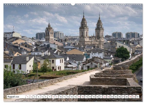 Produktbild: Unterwegs - Camino Primitivo. Zu Fu&szlig; auf der &auml;ltesten Route des Jakobsweges (Wandkalender 2026 DIN A2 quer), CALVENDO Monatskalender