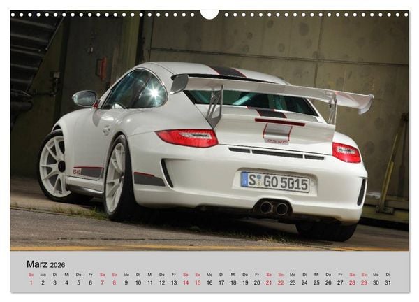 Produktbild: Porsche GT3RS 4,0 (Wandkalender 2026 DIN A3 quer), CALVENDO Monatskalender