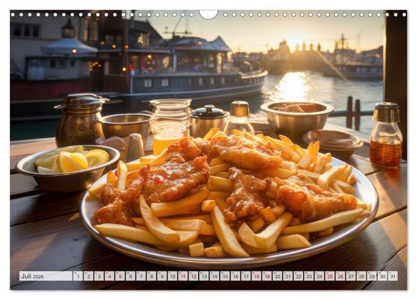 Produktbild: STREET FOOD Genuss International (Wandkalender 2026 DIN A3 quer), CALVENDO Monatskalender