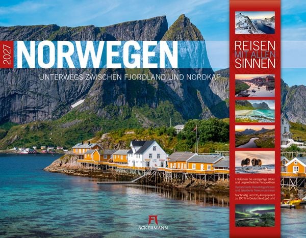 Produktbild: Norwegen Kalender 2027 | Unterwegs zwischen Fjordland und Nordkap