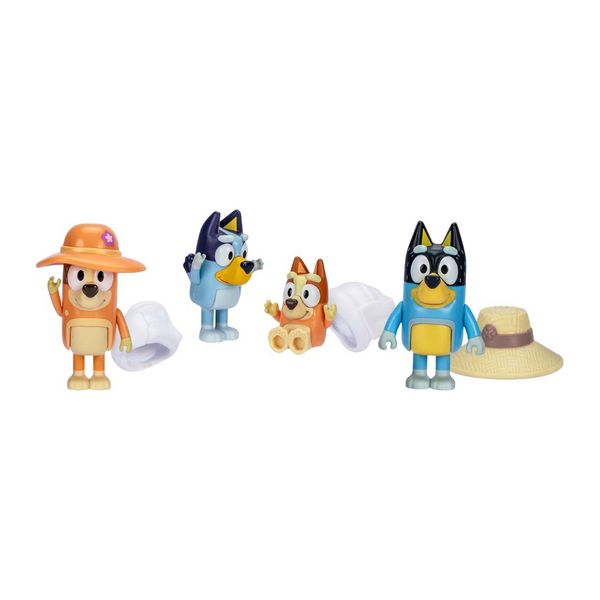 Produktbild: Moose: BLUEY 4-Pack - Familie Heeler auf Reisen