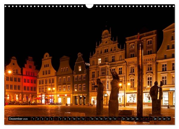Produktbild: Ostseeperle Rostock (Wandkalender 2026 DIN A3 quer), CALVENDO Monatskalender