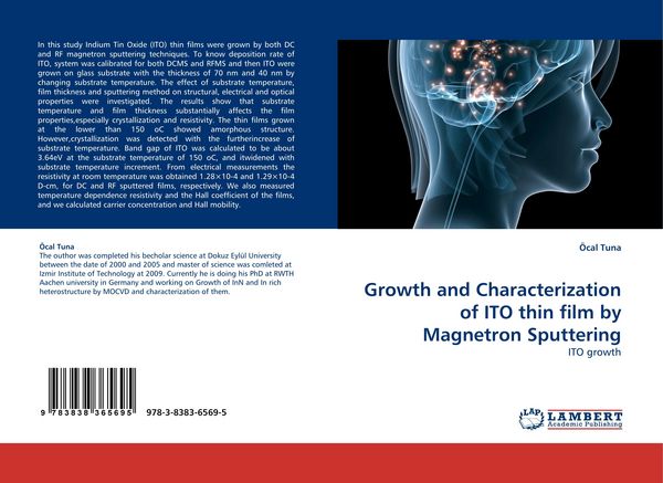Produktbild: Growth and Characterization of ITO thin film by Magnetron Sputtering