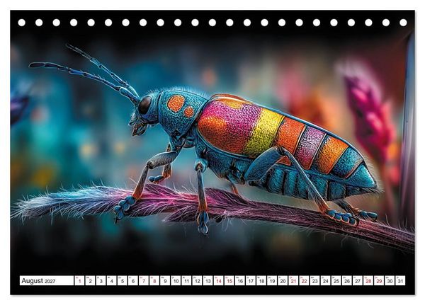 Produktbild: Magische Leuchtinsekten (Tischkalender 2027 DIN A5 quer), CALVENDO Monatskalender