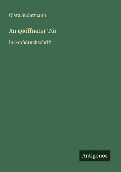 Produktbild: An ge&ouml;ffneter T&uuml;r