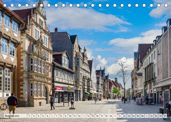 Produktbild: Hameln Stadtansichten (Tischkalender 2022 DIN A5 quer)