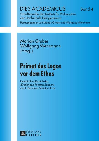 Produktbild: Primat des Logos vor dem Ethos