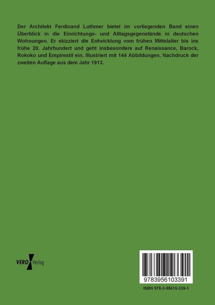 Produktbild: Deutsche M&ouml;bel der Vergangenheit