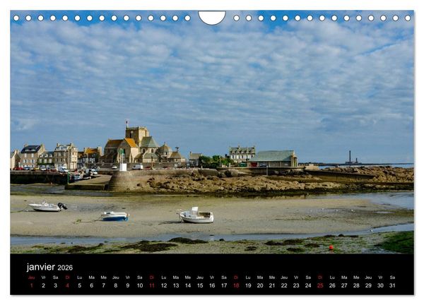 Produktbild: Barfleur Un port normand sur la Manche (Calendrier mural 2026 DIN A4 vertical), CALVENDO calendrier mensuel