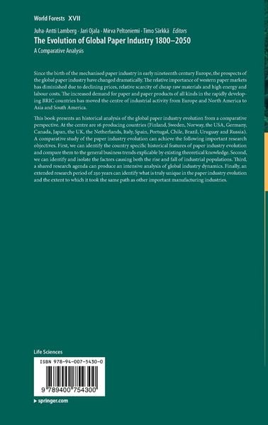 Produktbild: The Evolution of Global Paper Industry 1800&not;&ndash;2050