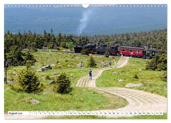 Produktbild: Harz - Ausflugsziele vom Brocken bis Sangerhausen (Wandkalender 2026 DIN A3 quer), CALVENDO Monatskalender